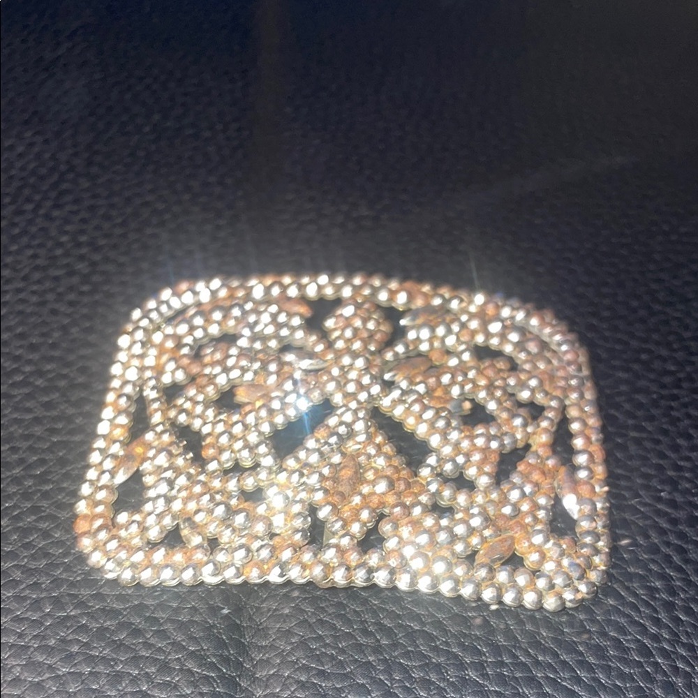 Vintage Silver Belt Timeless Accessory